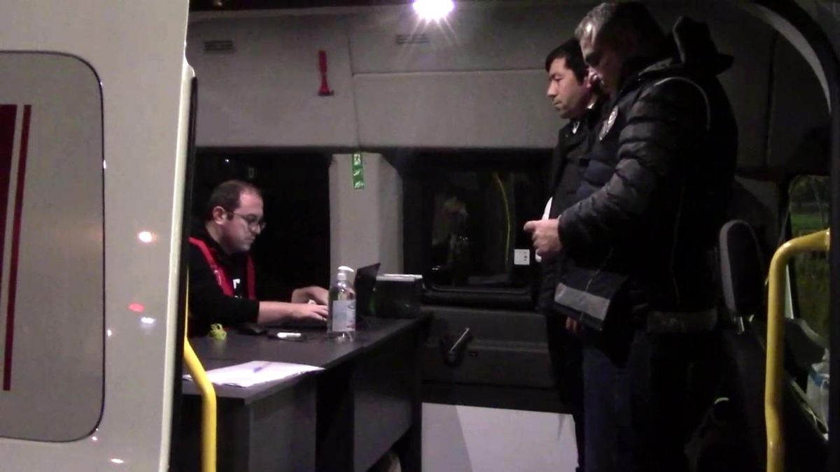 Denizli\'de Mobil Göç Noktasında Düzensiz Göç Denetimleri Devam Ediyor