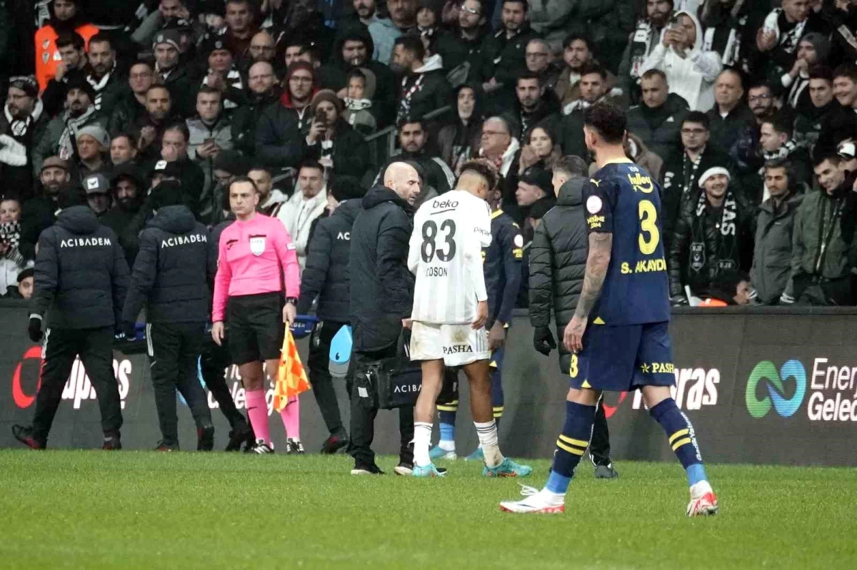 Beşiktaşlı Gedson Fernandes ve Umut Meraş Fenerbahçe maçında sakatlandı