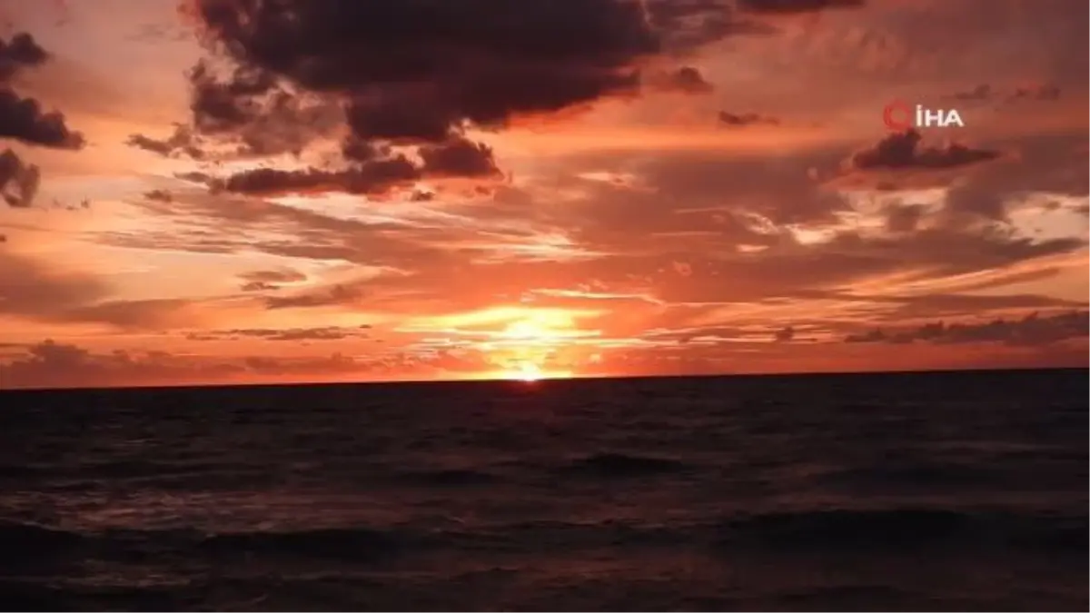 Hatay'da gün batımı manzarası