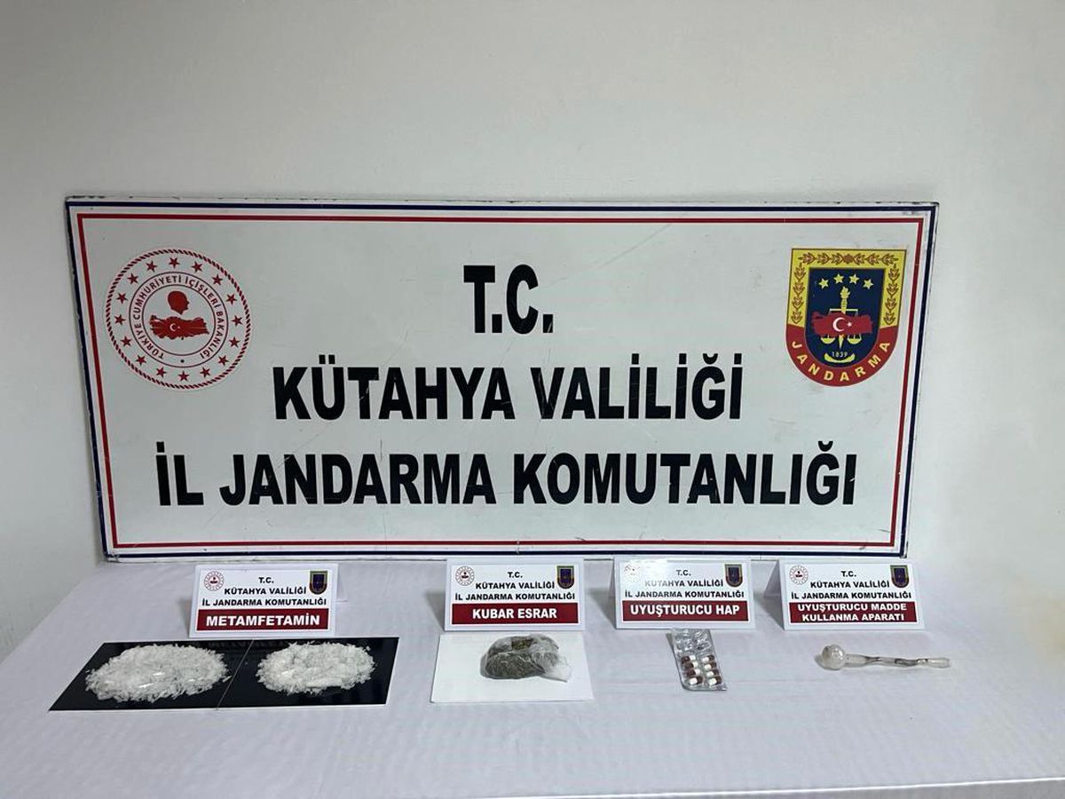 Kütahya\'da Uyuşturucu Operasyonu: 2 Tutuklama