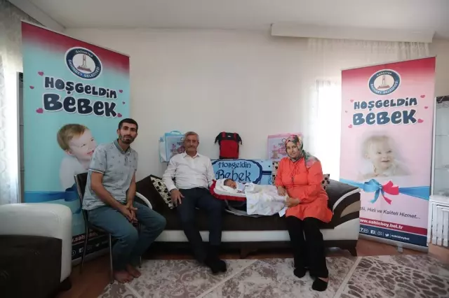 Şahinbey Belediyesi 169.932 bebeğe 'Hoş geldin' dedi Şahinbey Belediyesi 169.932 bebeğe 'Hoş geldin' dedi