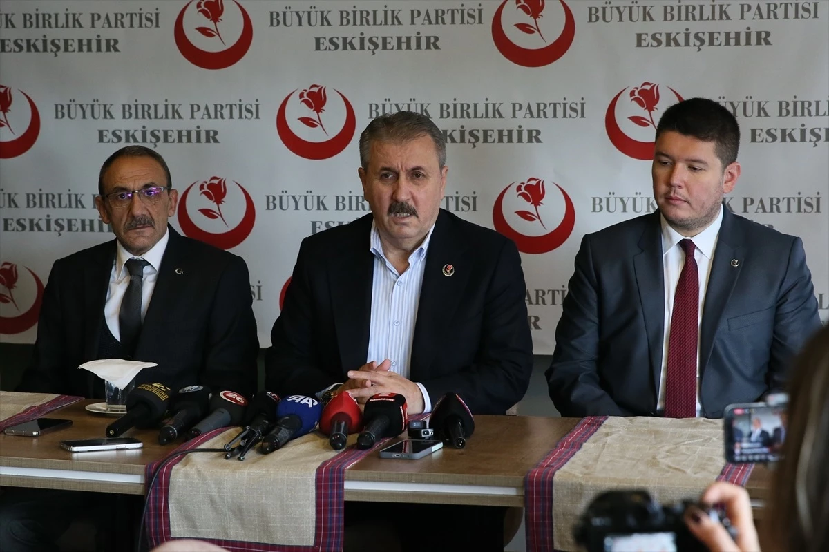 BBP lideri Mustafa Destici: Asgari ücret en az 17 bin lira olmalı