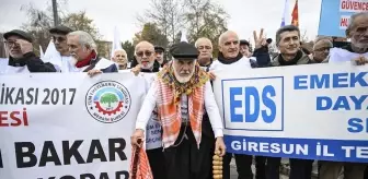 Emeklilerin Talepleri Büyük Emekli Mitingi'nde Dile Getirildi