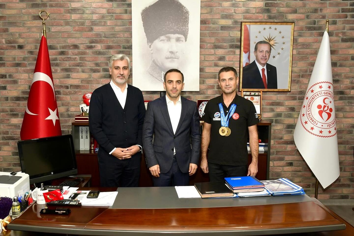 Eskişehirli Milli Sporcu Erkan Balk Dünya Şampiyonu
