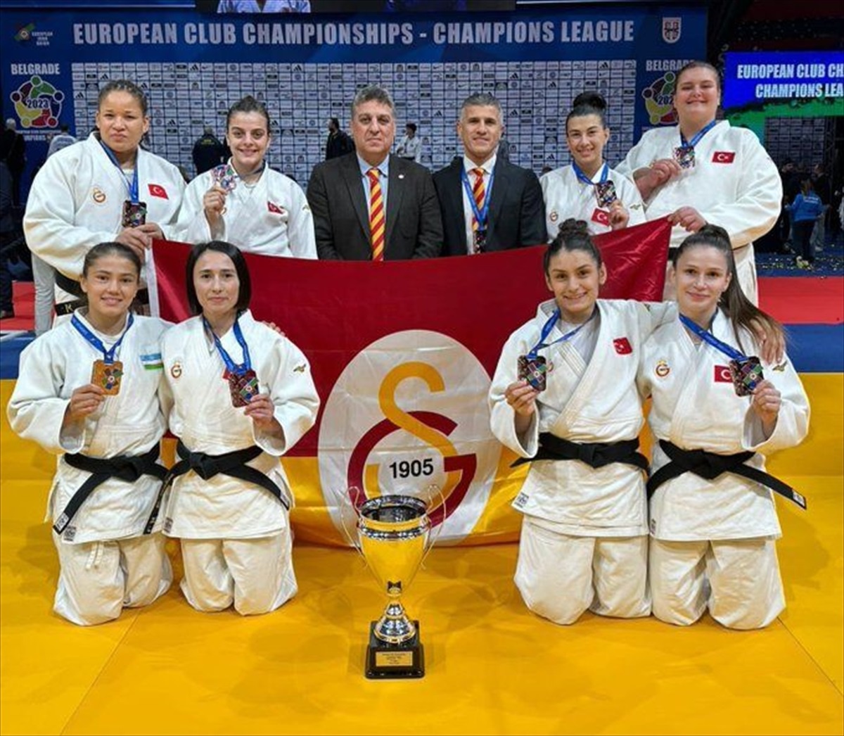 Galatasaray Kadın Judo Takımı Avrupa Kulüpler Şampiyonası\'nda bronz madalya kazandı