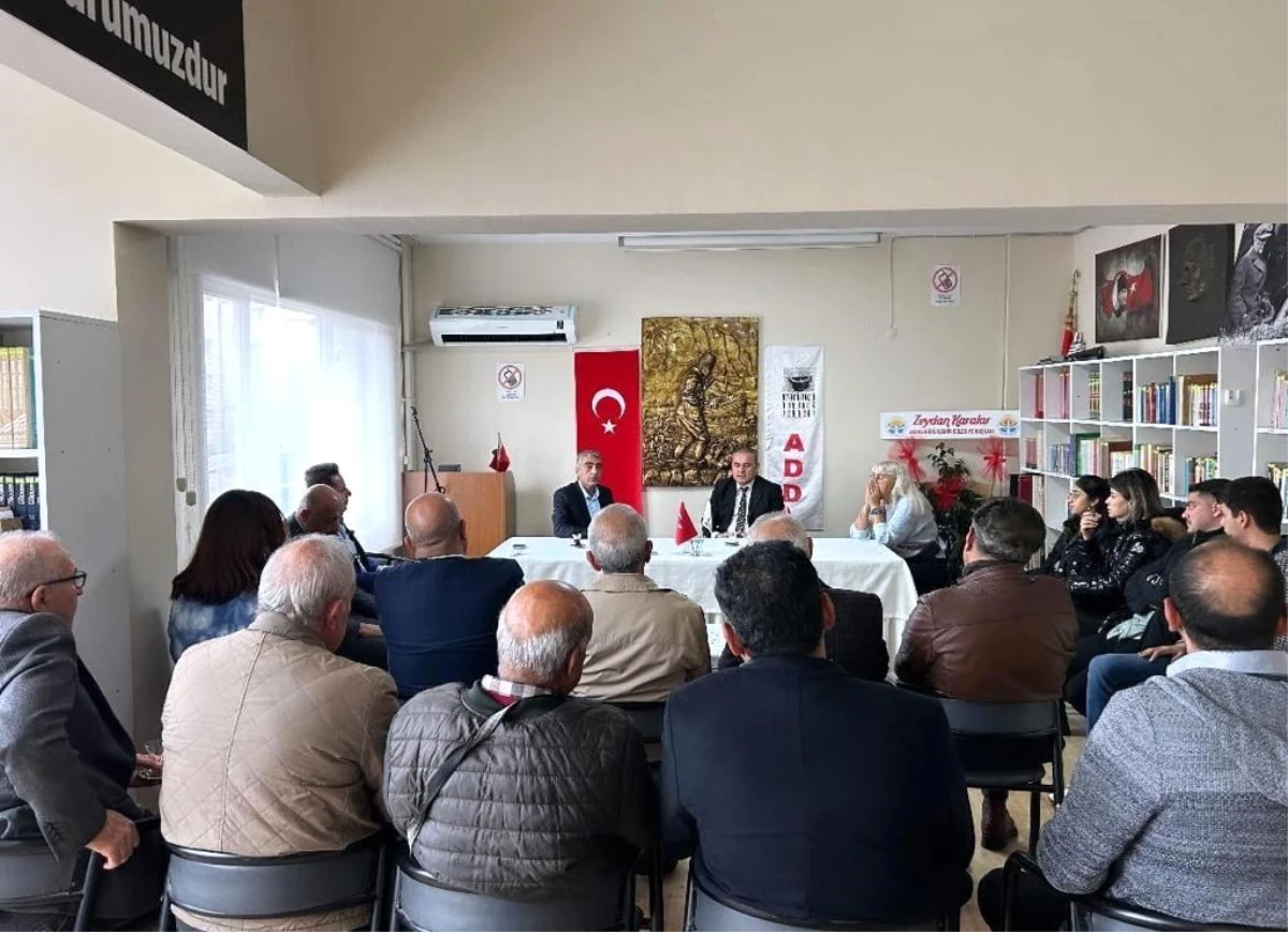 CHP Seyhan Belediye Başkan Adayı Hüseyin Orhan\'ın ziyaretleri ilgi ile karşılandı
