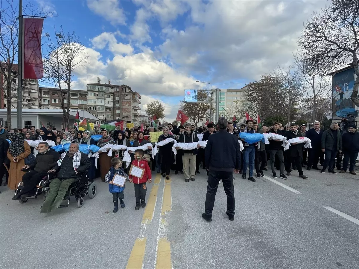 Kahramanmaraş ve Malatya\'da İsrail\'in Gazze\'ye yönelik saldırıları protesto edildi