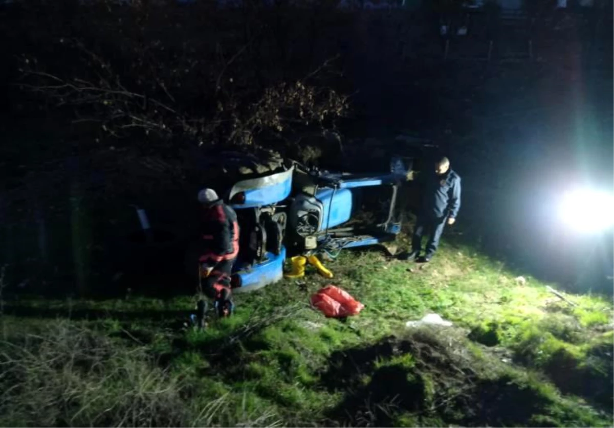 Malatya\'da traktör devrildi, 1 kişi yaralandı