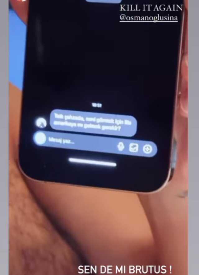 Sahte �ehzade, Tan Ta���'n�n att��� mesaj� if�a etti