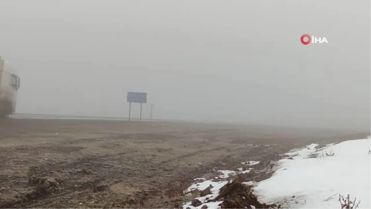Ardahan-Çıldır Karayolu\'nda Sis ve Buzlanma Ulaşımı Etkiliyor