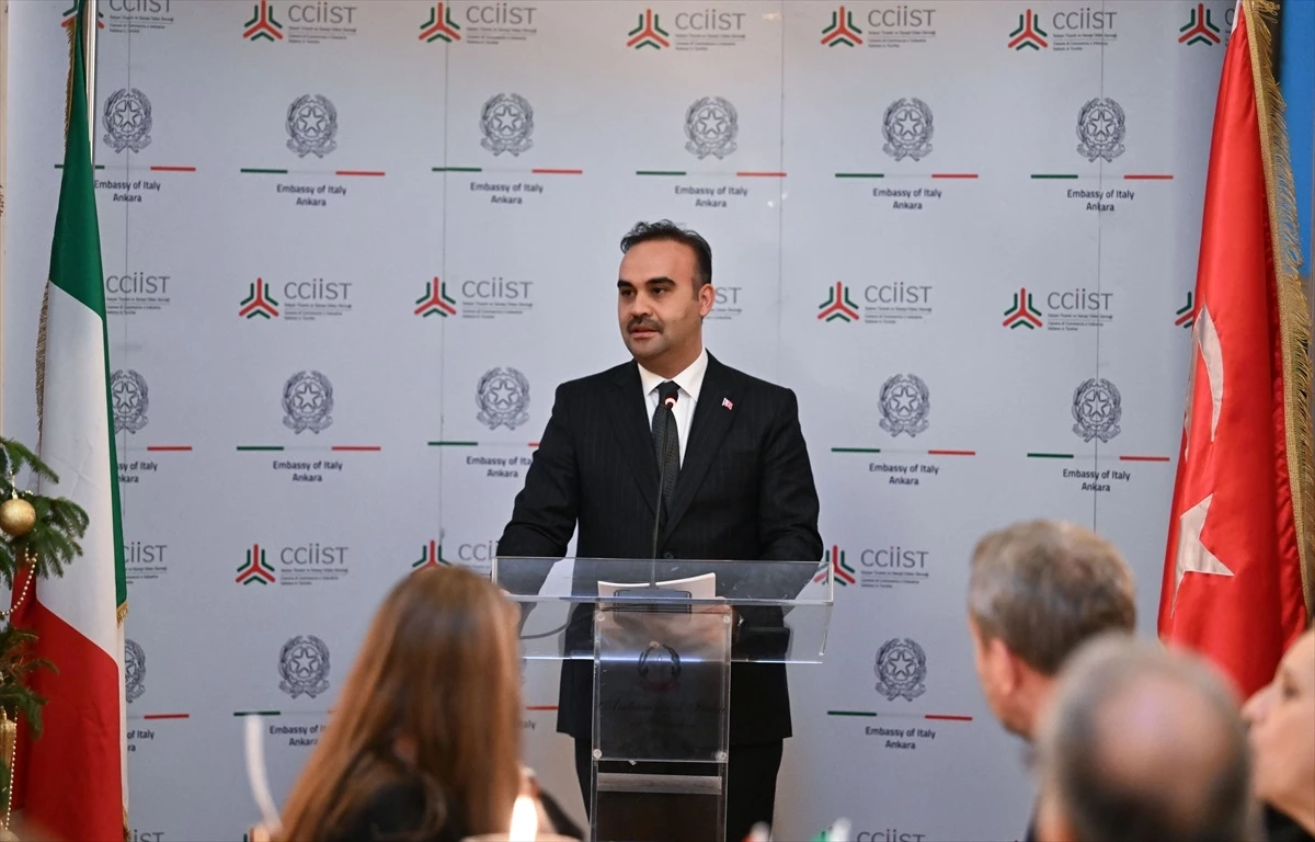 Bakan Kacır, İtalyan Ticaret ve Sanayi Odası Derneğinin ödül töreninde konuştu Açıklaması