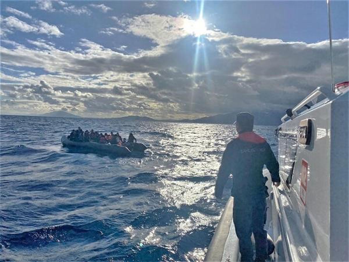 Bodrum açıklarında 136 kaçak göçmen kurtarıldı