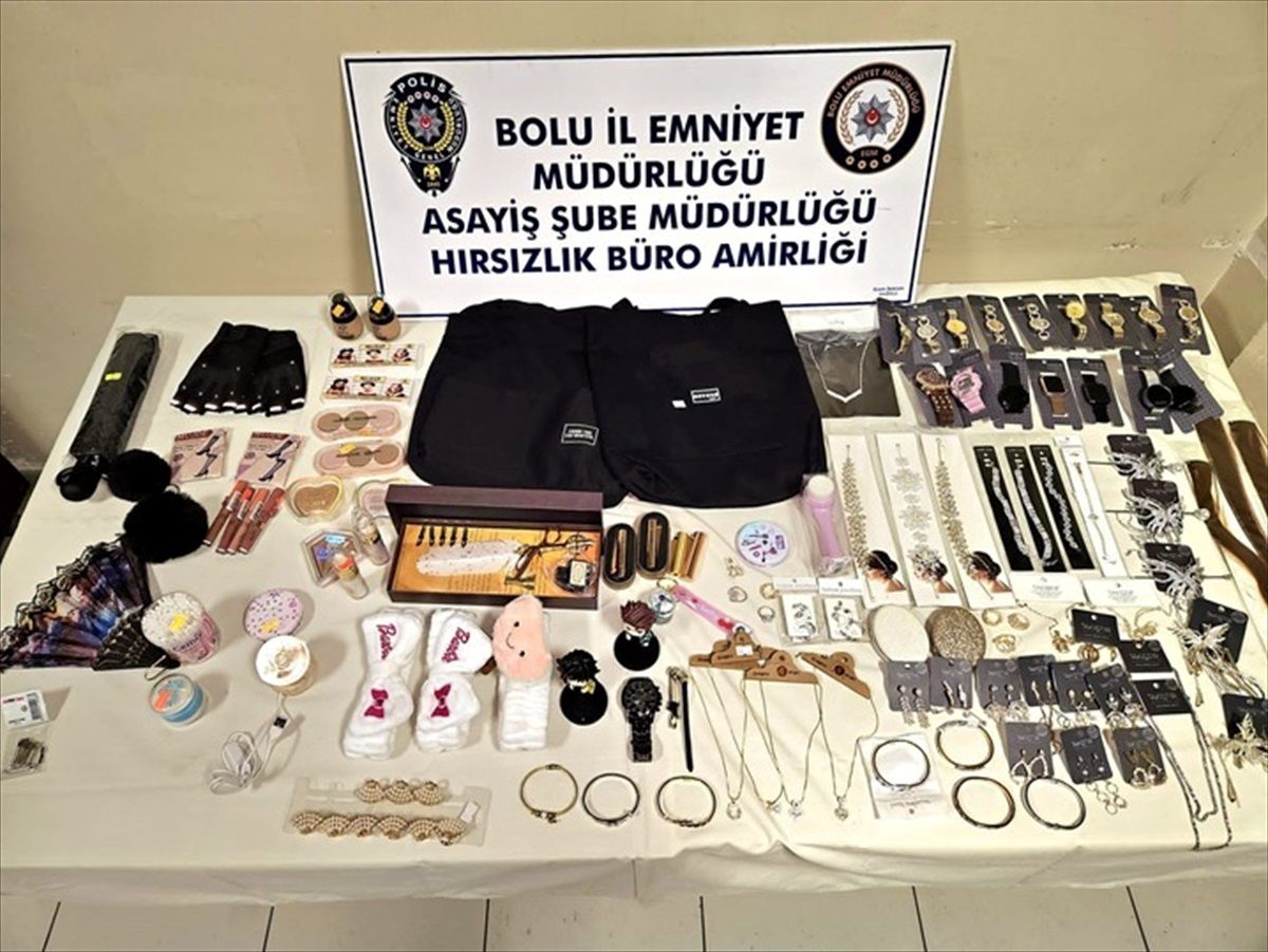 Bolu\'da iş yerlerinden hırsızlık şüphelileri gözaltına alındı