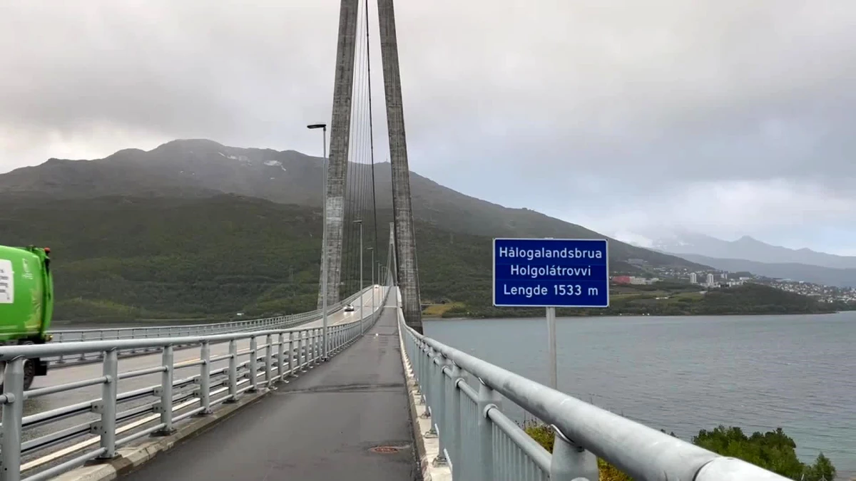Norveç\'teki Halogaland Köprüsü bölge ekonomisini canlandırıyor