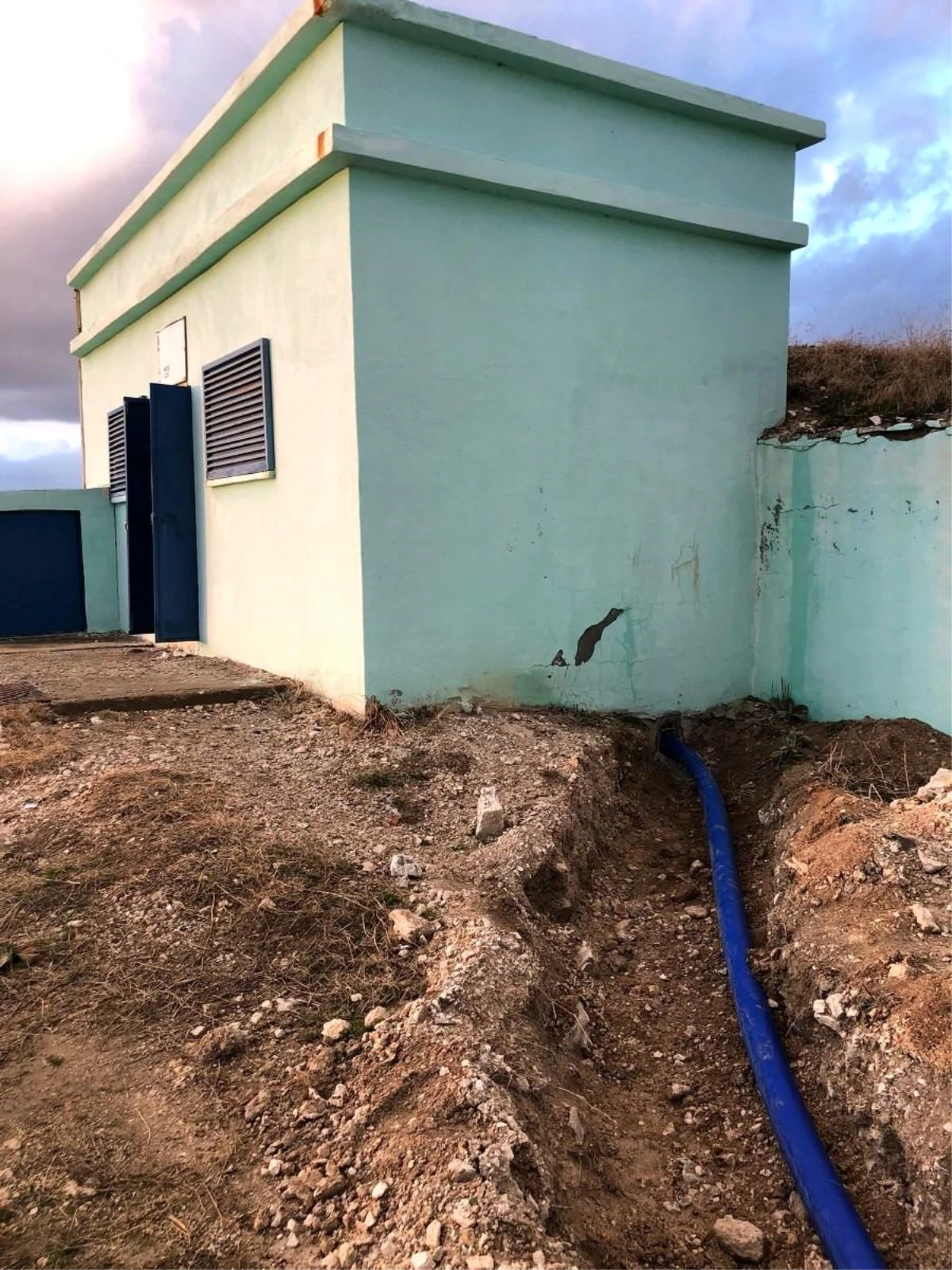 Demirci ilçesinde içme suyu terfi hattı çalışmaları tamamlandı