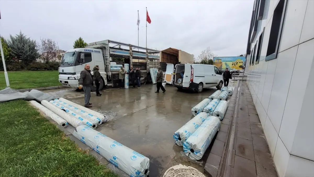 Edirne\'de üreticilere yüzde 75 hibeli sera naylonu dağıtıldı