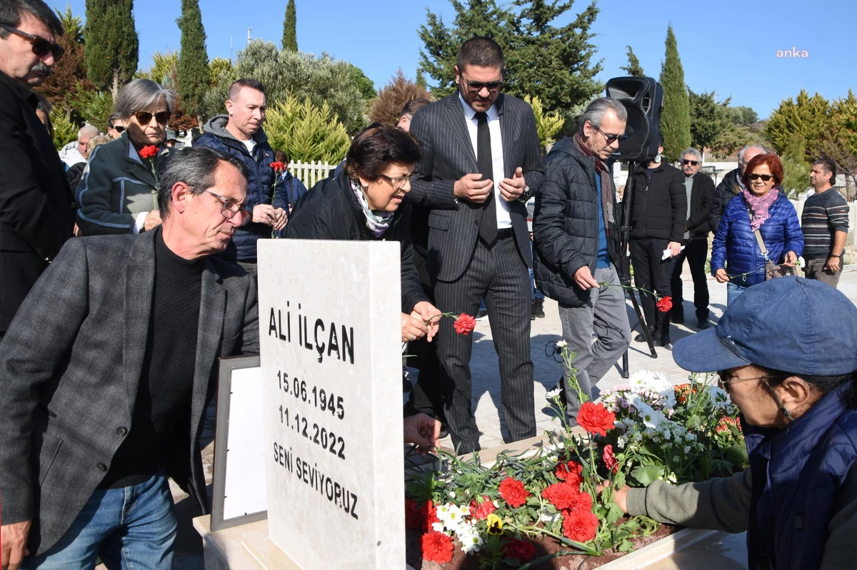 Foça Belediye Başkanı Ali İlçan\'ın Vefatının Birinci Yılında Anma Töreni Düzenlendi