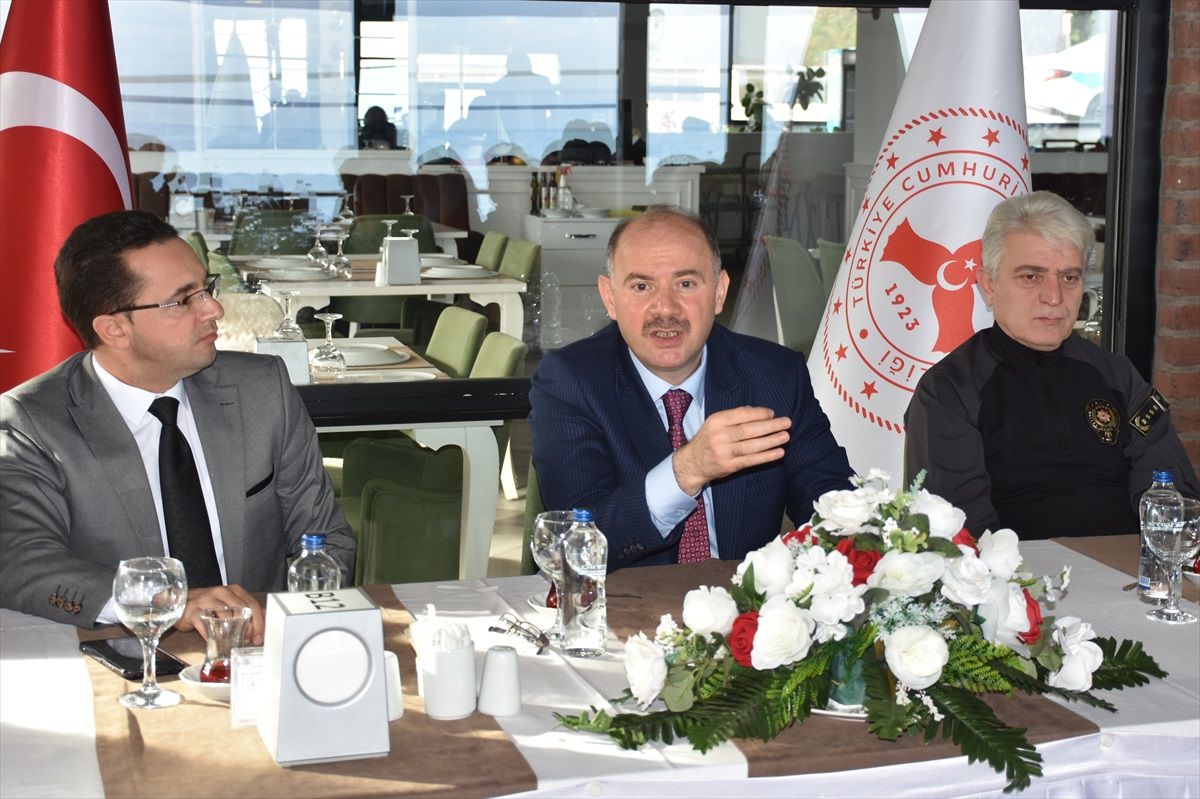 Giresun Valisi Fatih Serdengeçti, Giresun basınıyla bir araya geldi