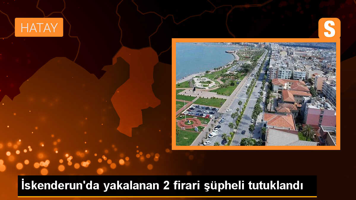 İskenderun\'da suç çetesi operasyonu: 2 tutuklama