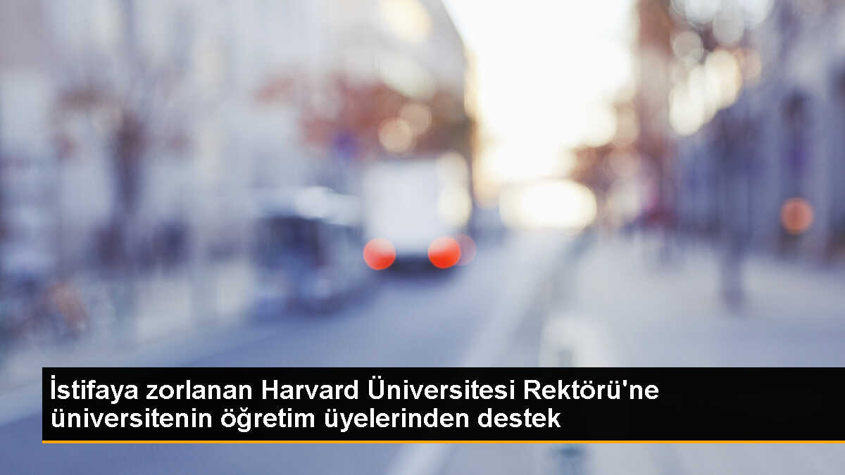 Harvard Üniversitesi Rektörü Claudine Gay\'e destek artıyor