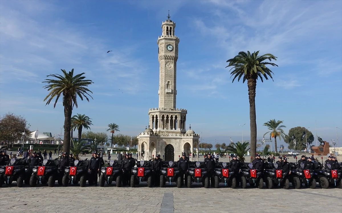 İzmir Emniyet Müdürlüğü\'ne 20 ATV motor takviyesi