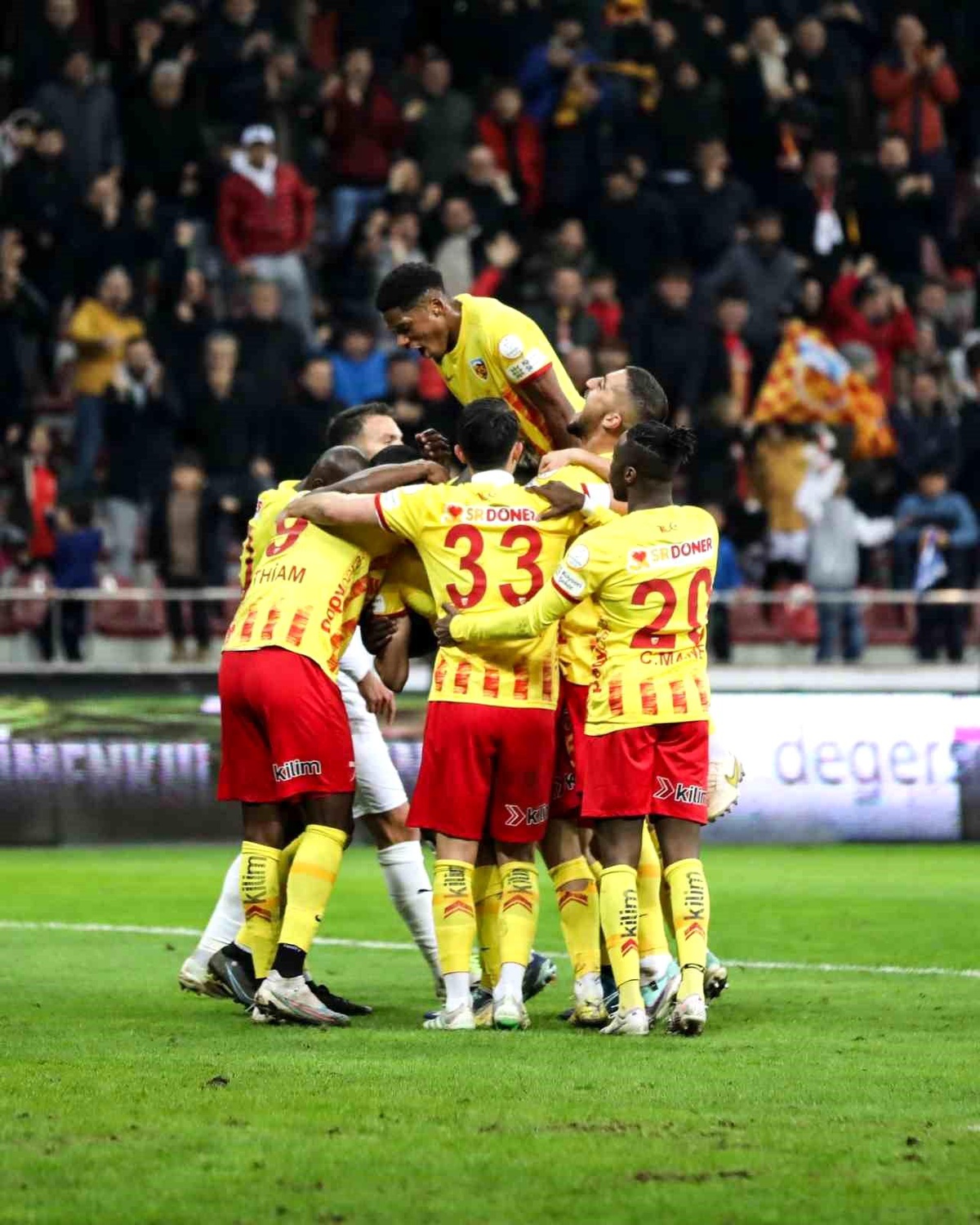 Kayserispor, sahasında Pendikspor\'u mağlup etti