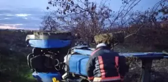 Malatya'da traktör devrildi: Sürücü ağır yaralandı