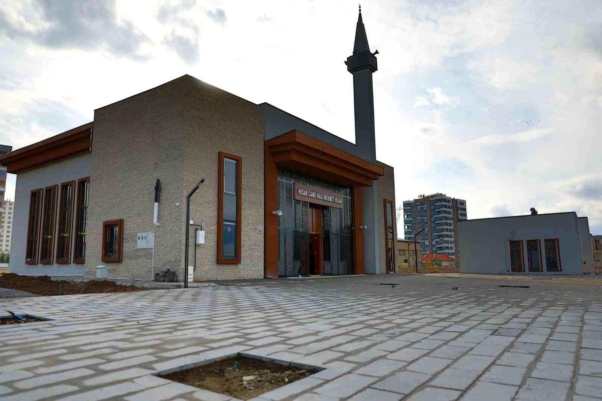 Melikgazi Belediyesi ve Hayırsever Mehmet Hisar, H. Mehmet Hisar Camii\'ni açacak