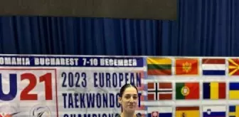 Senanur Çelik, Avrupa Ümitler Tekvando Şampiyonası'nda bronz madalya kazandı