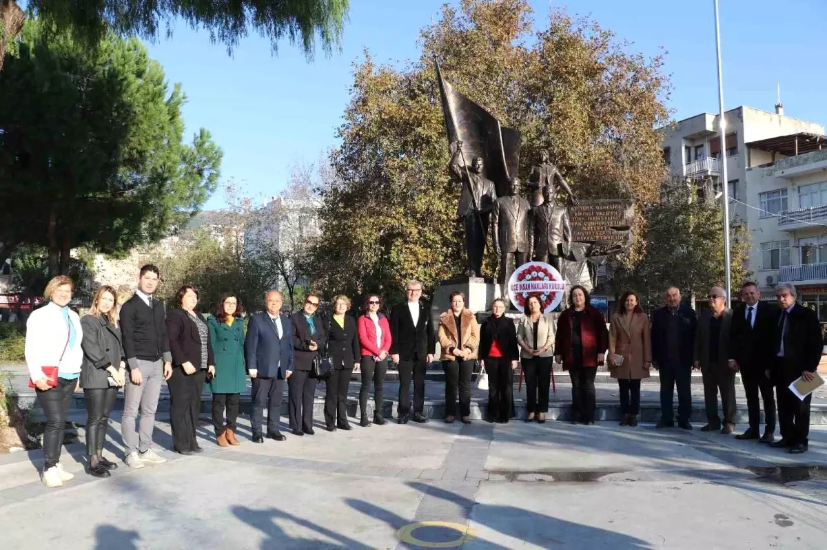 Söke İlçe İnsan Hakları Kurulu 10 Aralık Dünya İnsan Hakları Günü\'nü kutladı