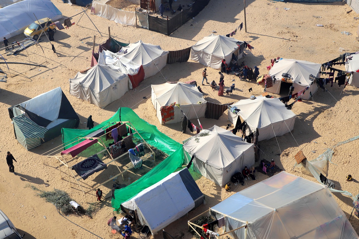Albüm: Gazze\'de Nüfusun Yüzde 85\'i Yerinden Edildi
