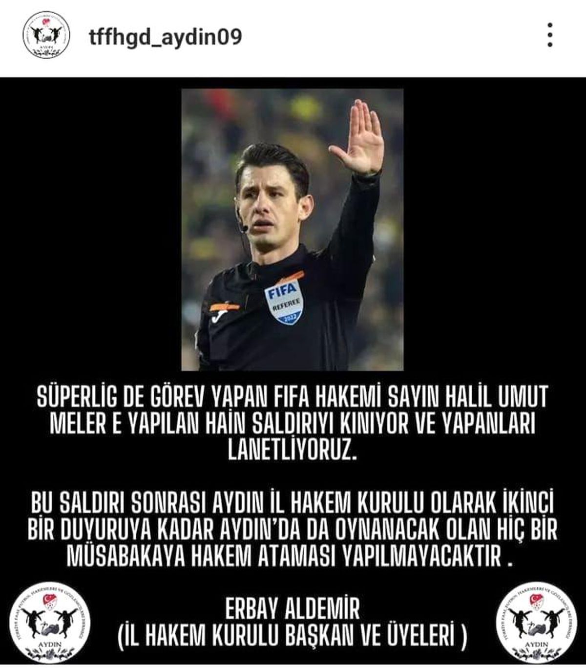 Aydın\'da maçlar ertelendi