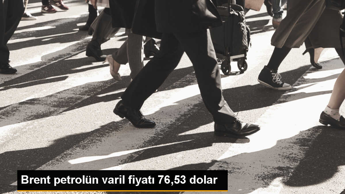 Brent Petrolü 76,53 Dolardan İşlem Görüyor