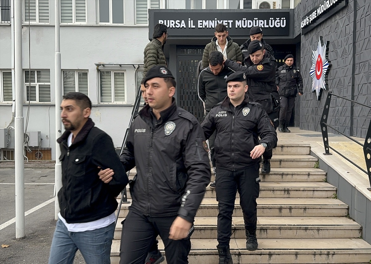 Bursa\'da hırsızlık operasyonu: 10 tutuklama