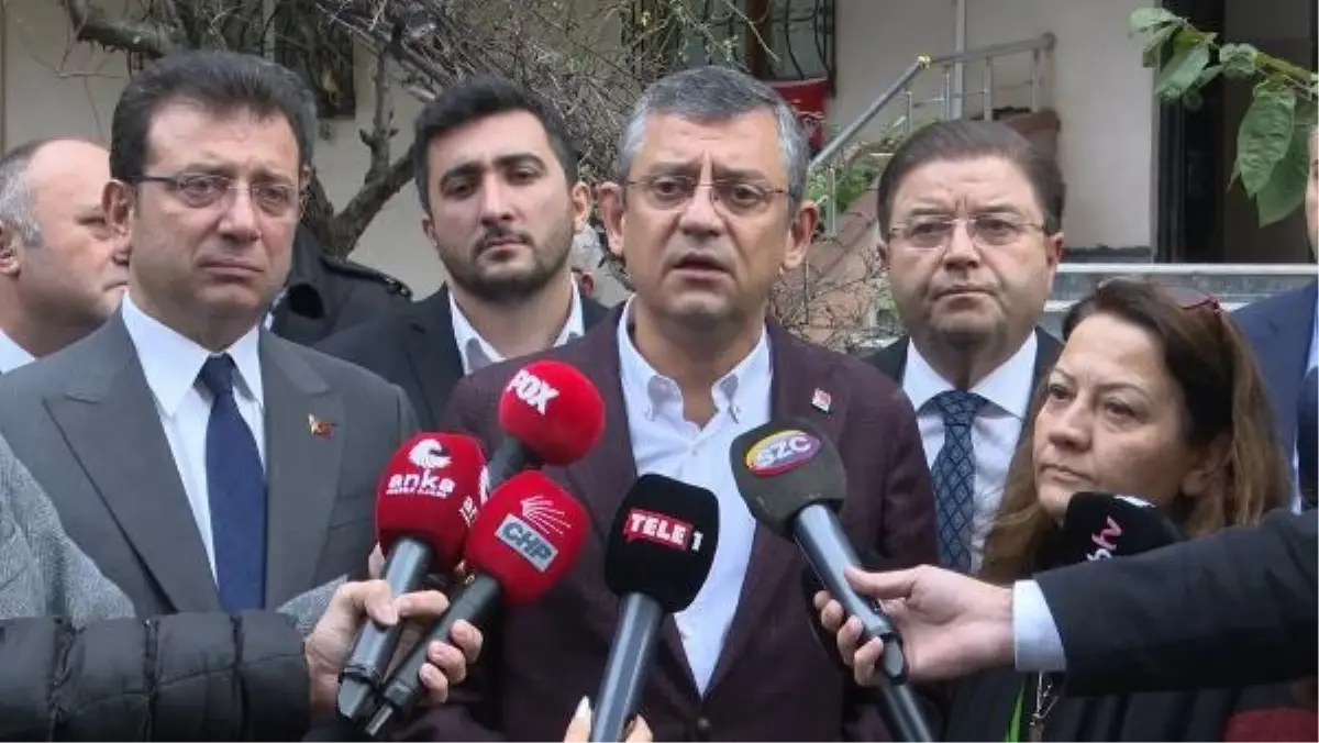 CHP Genel Başkanı Özel: (Muharrem İnce ile görüşme) Henüz bir randevulaşma olmadı