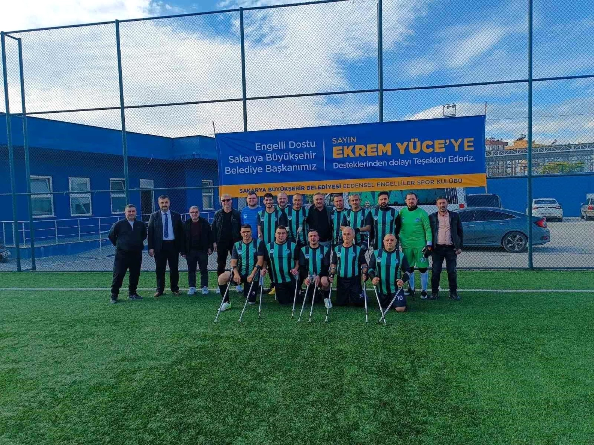 Sakarya Engelliler Futbol Takımı Antalya\'da berabere kaldı
