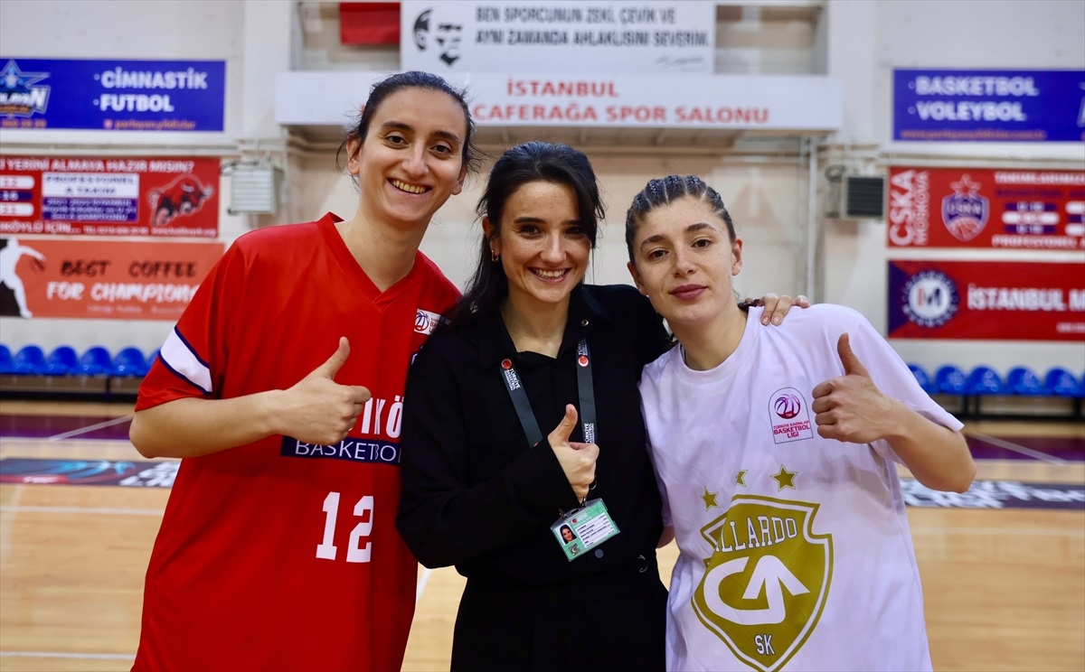 İşitme Engelliler Kadın Basketbol Milli Takımı Oyuncuları Karşı Karşıya Geldi