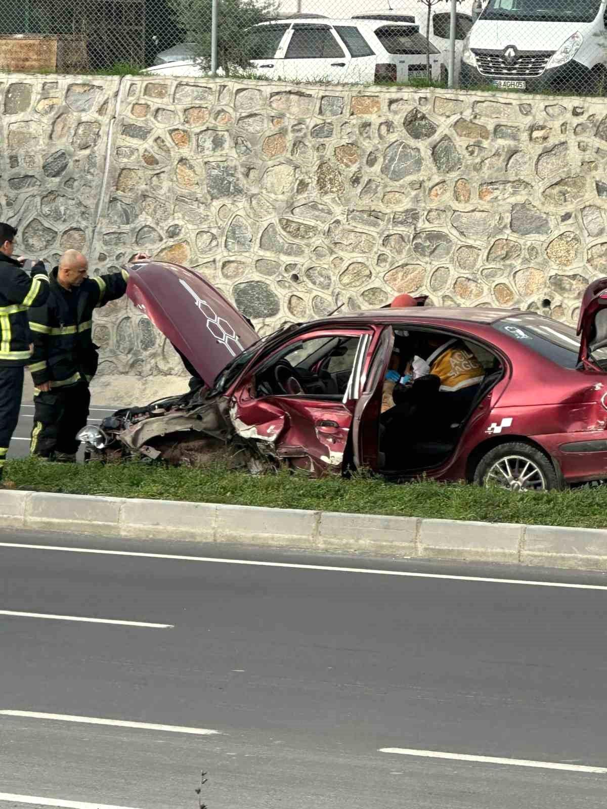 Tekirdağ\'da kaza: 2 kişi hayatını kaybetti