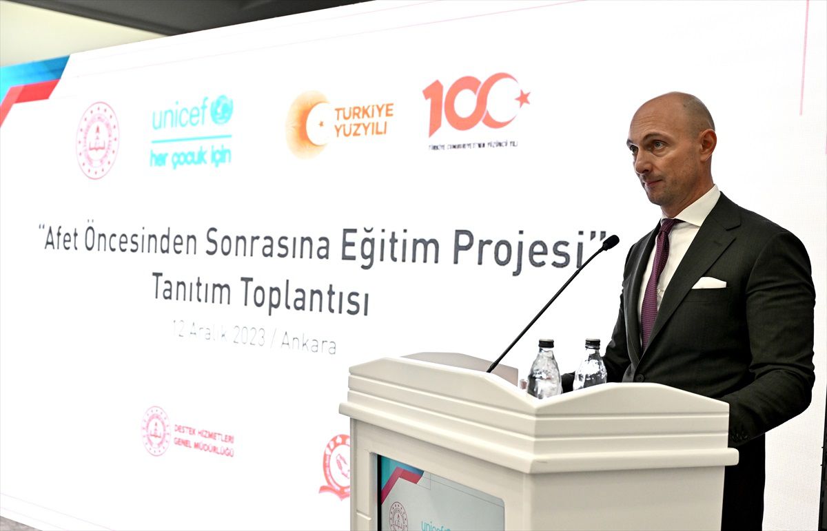 Milli Eğitim Bakanı Yusuf Tekin, Afet Öncesinden Sonrasına Eğitim Projesi\'ni tanıttı