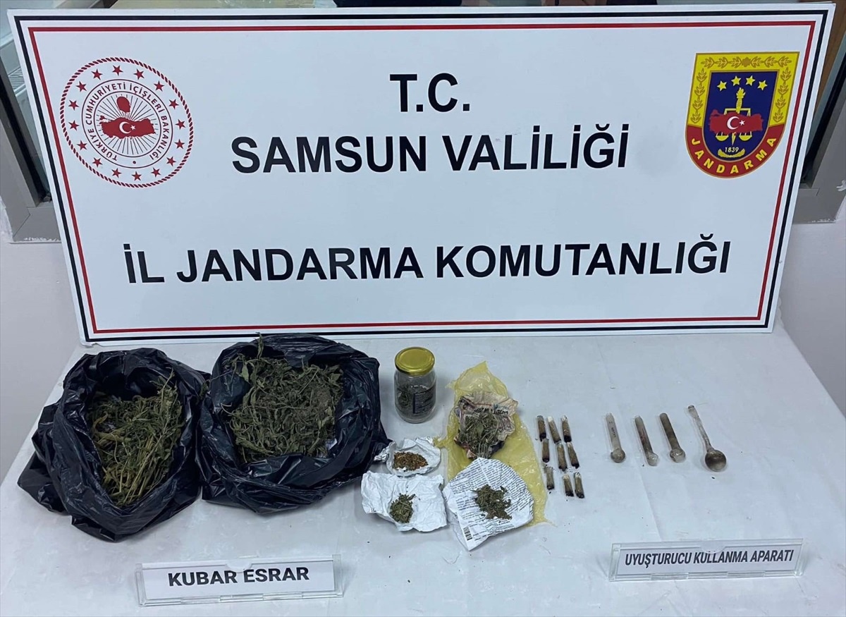 Samsun\'da uyuşturucu operasyonu: Bir şüpheli gözaltına alındı