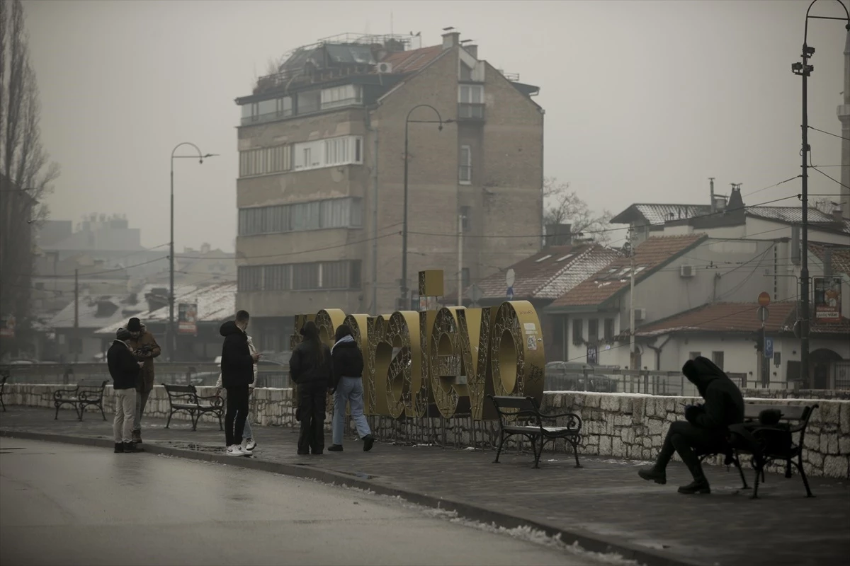 Saraybosna\'da Kış Mevsimiyle Birlikte Hava Kirliliği Artıyor