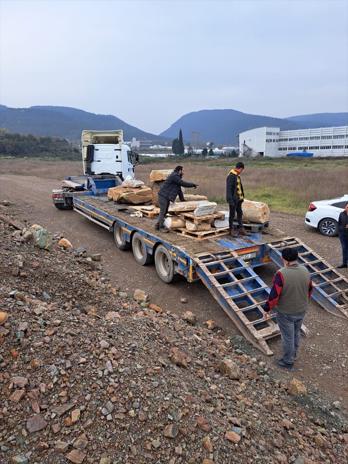 Yalova\'da Roma dönemine ait 10 eser müzeye taşındı