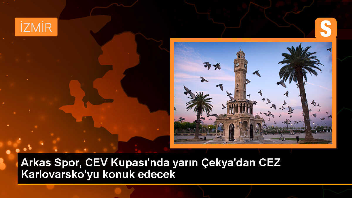 Arkas Spor Erkek Voleybol Takımı CEV Kupası\'nda mücadele edecek