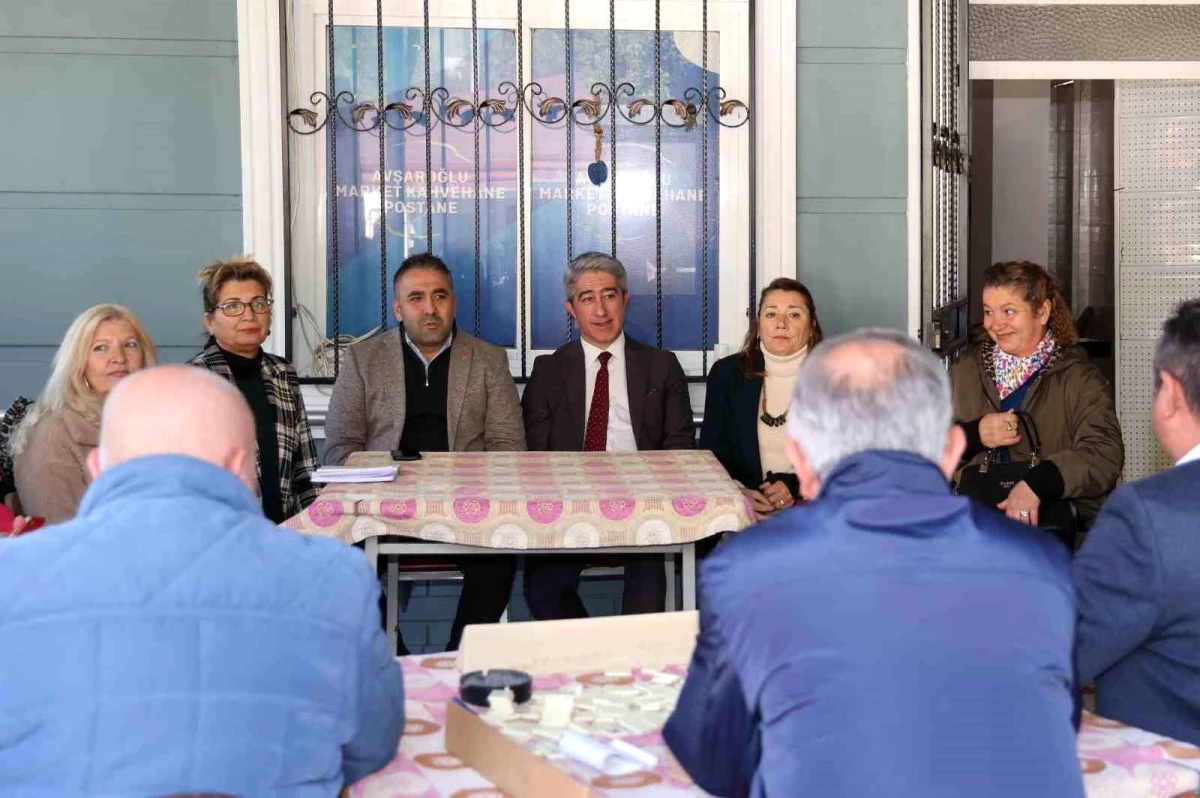 Marmaris Belediye Başkanı Hisarönü Mahallesi\'nde vatandaşlarla buluştu