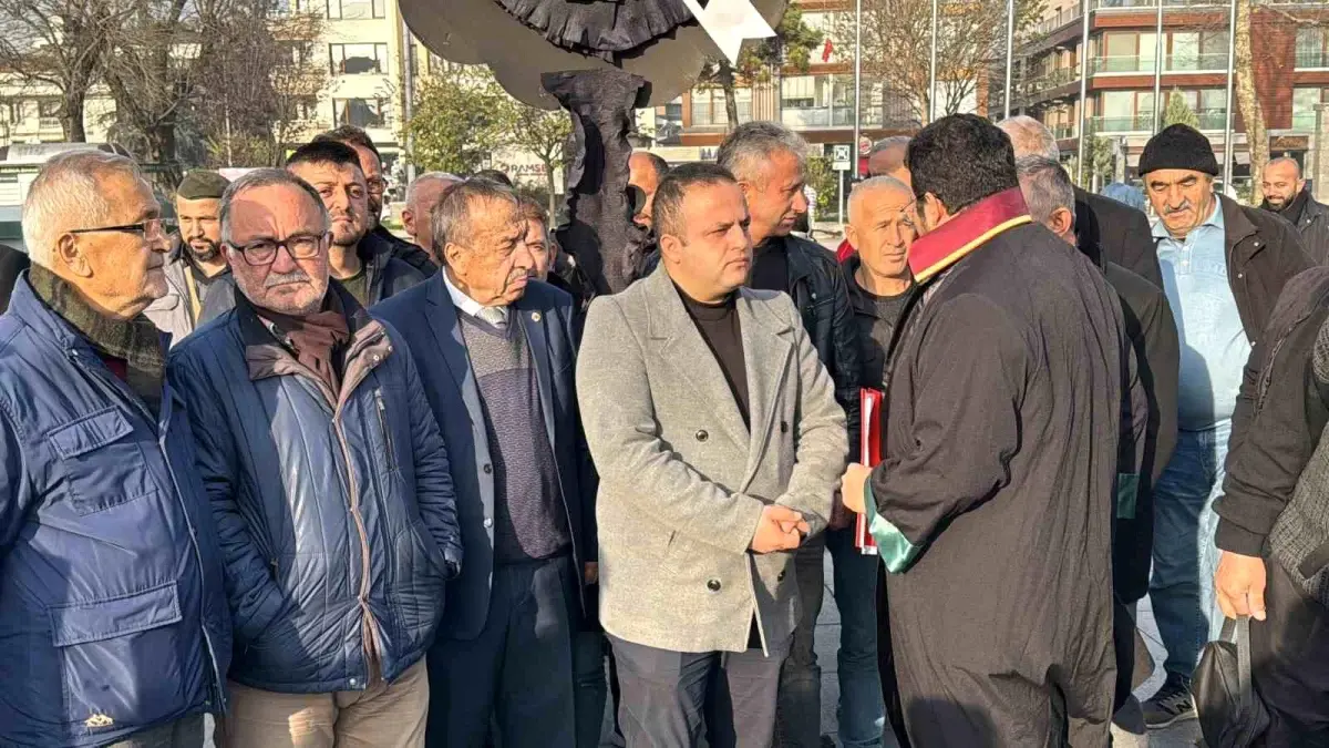 Yığılcalılar, CHP Düzce İl Başkanlığı\'na tepki gösterdi