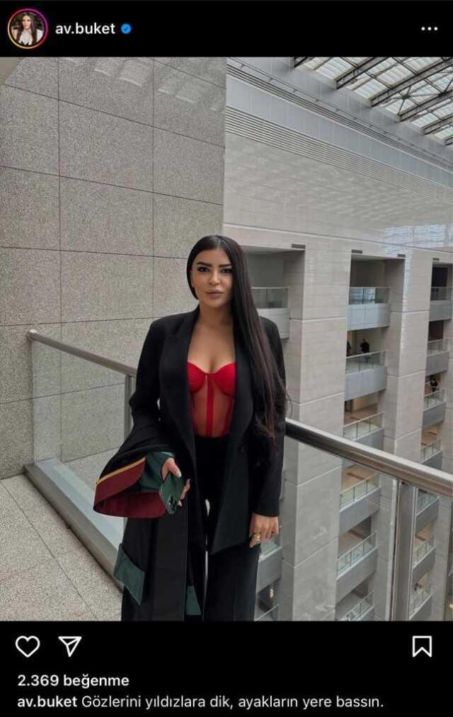 Kad�n avukat�n savc�n�n odas�nda �ektirdi�i foto�raf tart��ma yaratt�