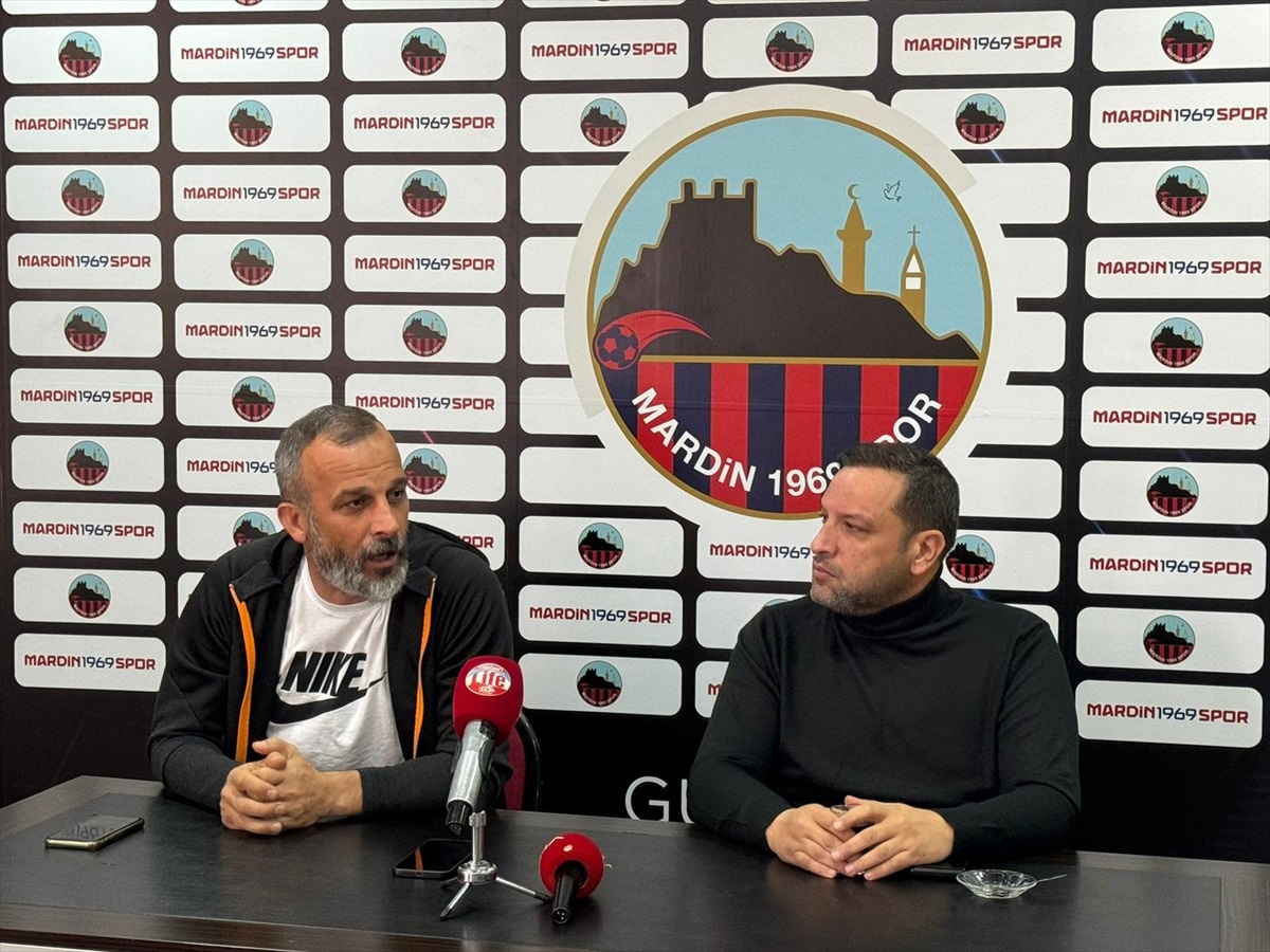 Mardin 1969 Spor Basın Sözcüsü ve Teknik Direktör Basın Mensuplarıyla Buluştu