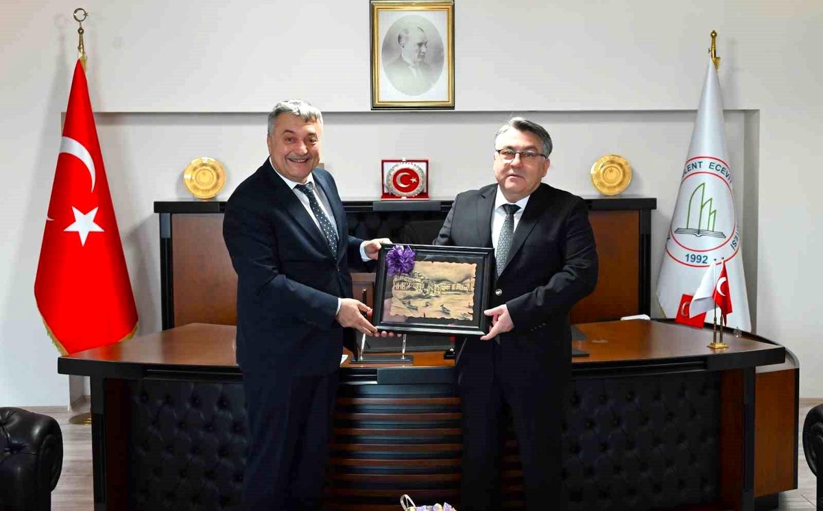 Zonguldak İl Milli Eğitim Müdürü, ZBEÜ Rektörüne iade-i ziyarette bulundu