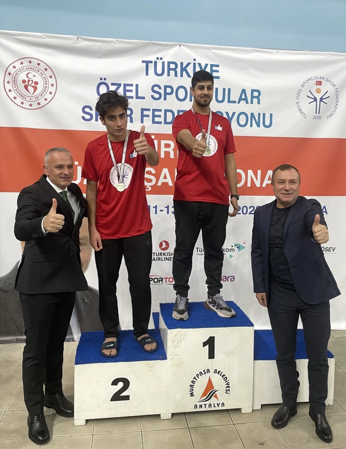 Antalya\'da Özel Sporcular Türkiye Yüzme Şampiyonası Tamamlandı