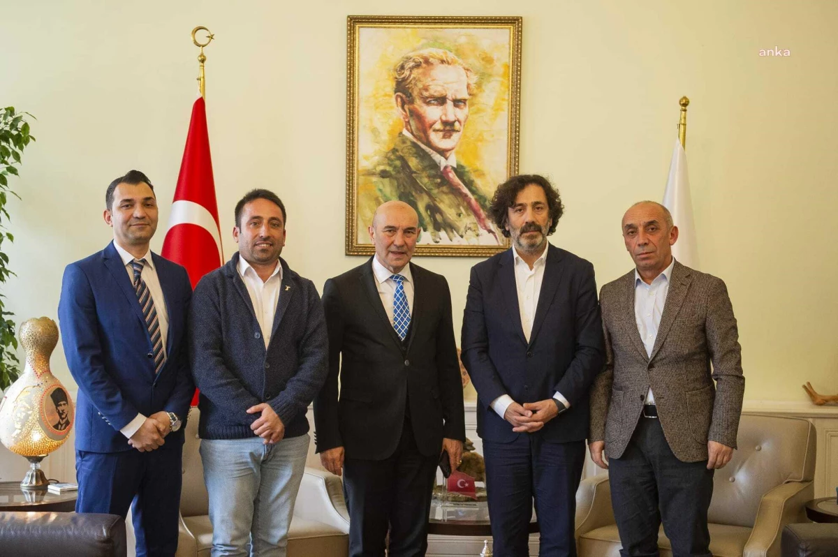 İzmir Büyükşehir Belediye Başkanı Tunç Soyer, sivil toplum kuruluşlarını ağırladı
